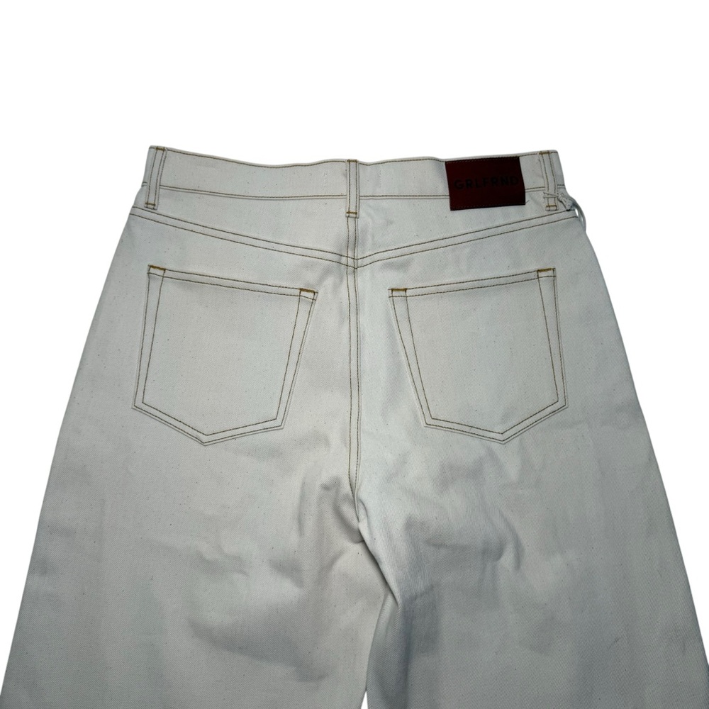 GRLFRND Boyfriend Jeans in Cream - Picture 10 of 16